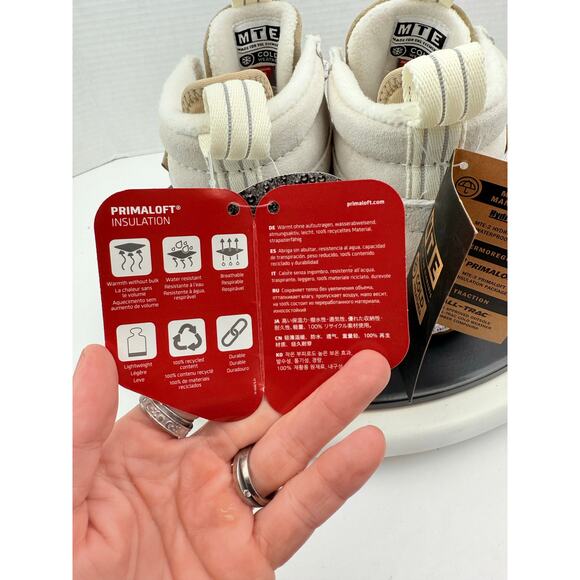 VANS MTE-2 Primaloft Womens Size 9 Cornstalk Marshmallow Waterproof Hiking Boots - Picture 8 of 11